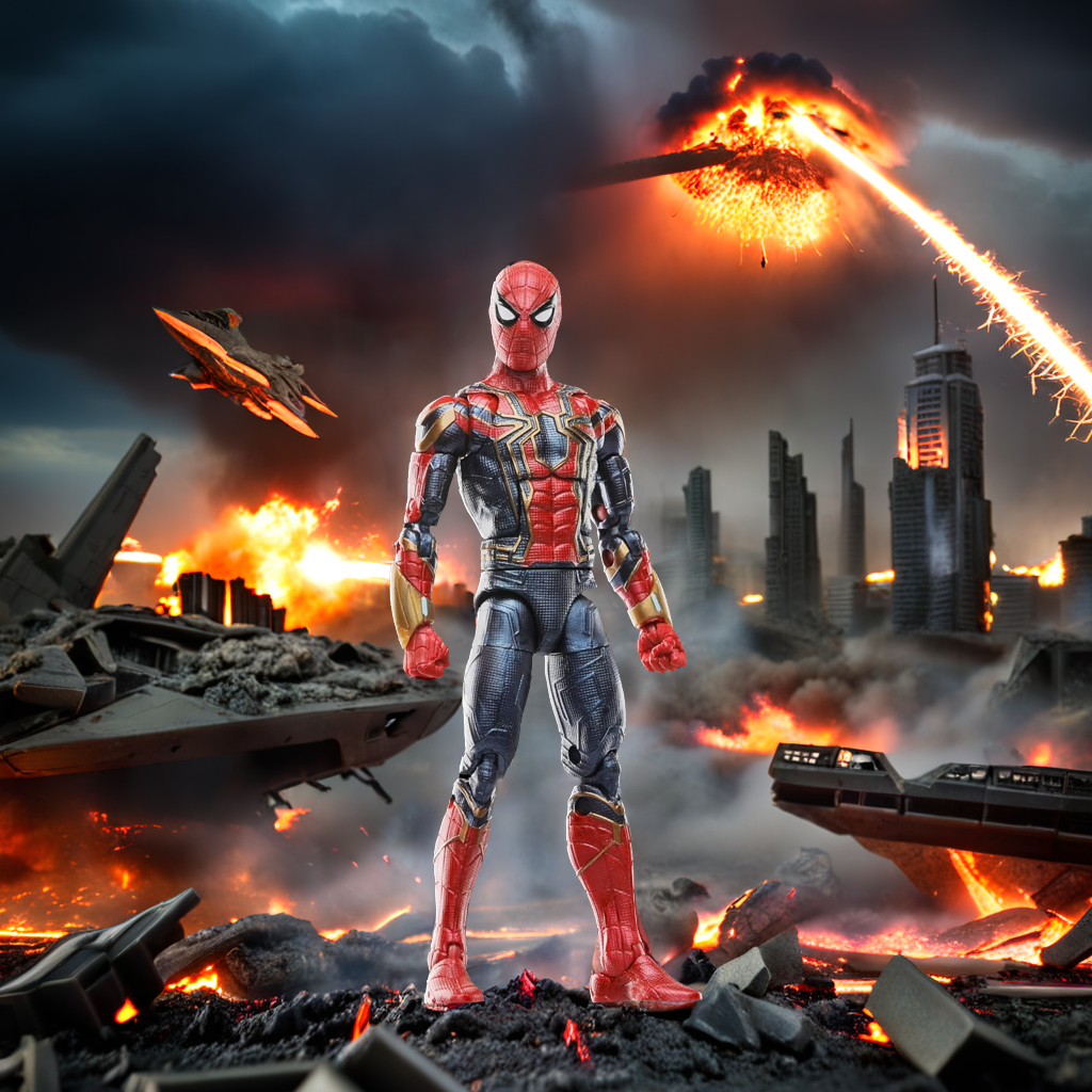 Marvel Legends Series Iron Spider, Avengers: Endgame Collectible 6 Inch Spider-Man Action Figure