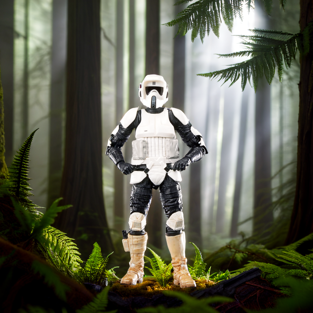 Star Wars The Black Series Biker Scout, Star Wars: Return of the Jedi 40th Anniversary 6-Inch Collectible