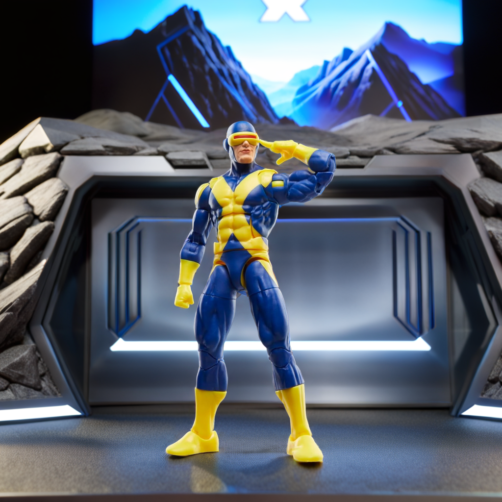 Marvel Legends Series Cyclops, X-Men Comics Collectible 6-Inch Scale Action Figure