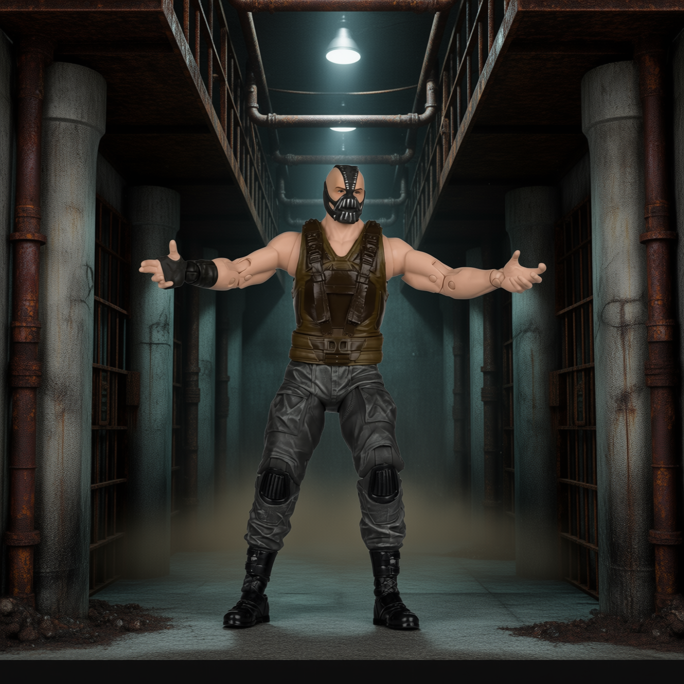 McFarlane Toys- DC Multiverse Bane (The Dark Knight Rises) 7in Action Figure (Deluxe Theatrical Edition)